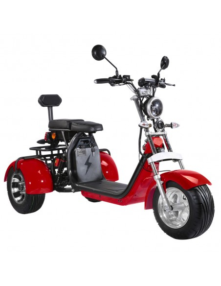 City coco 3 roues CP3 2000 watts 2 places avec panier