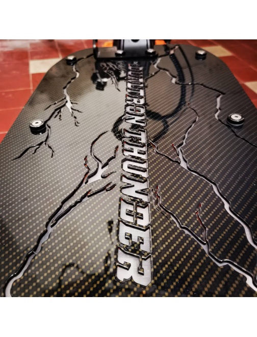 Deck plateau trottinette personnalisable avec LED
