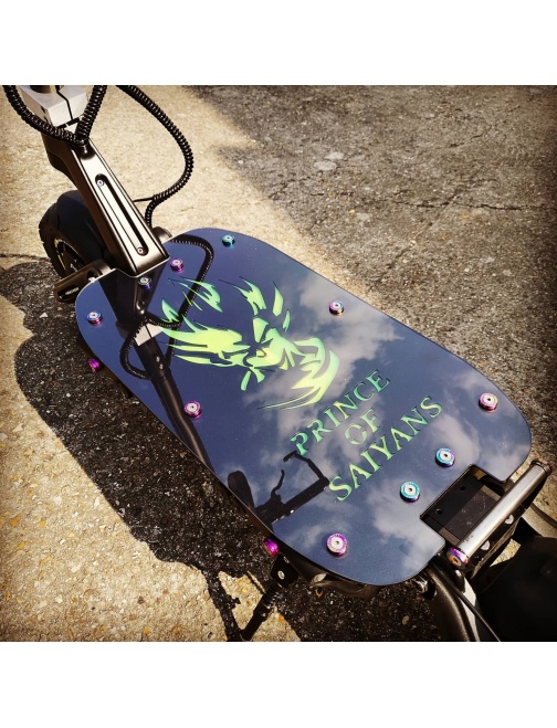 Deck plateau trottinette personnalisable avec LED
