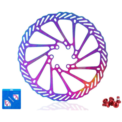 Disque de frein de trottinette et de vélo chromés