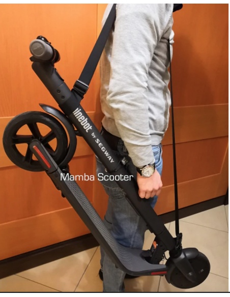 Bandoulière ceinture de transport pour porter votre trottinette électrique