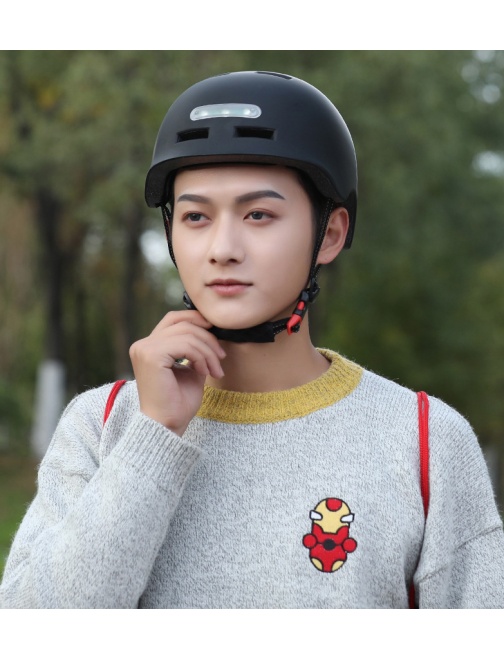 Casque Led de trottinette électrique et vélo...