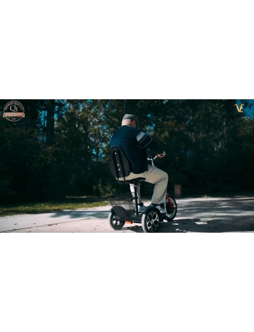 trottinette électrique 3 roues stable pour...