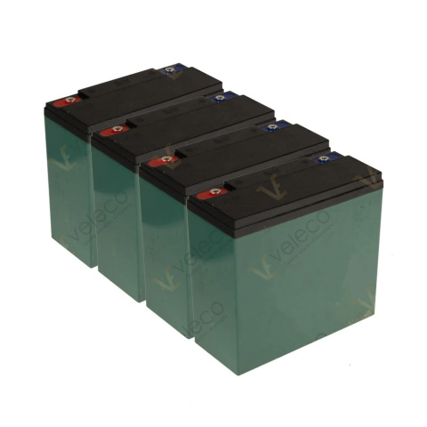 batteries AGM 4x12 pour veleco draco