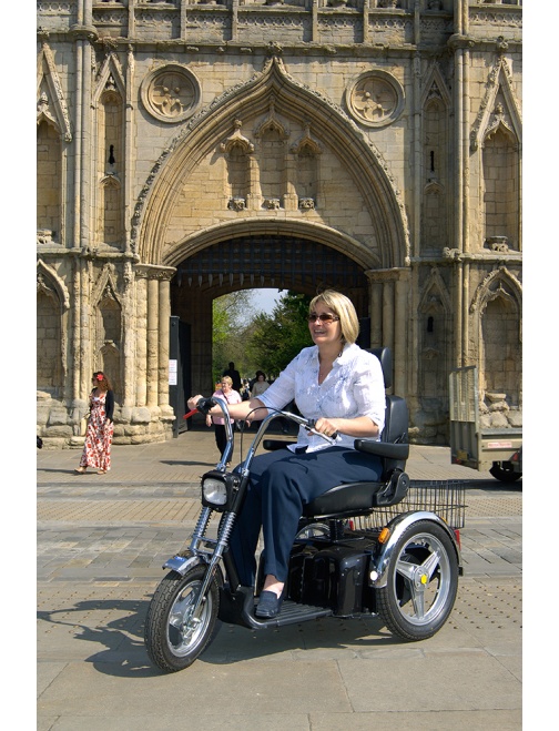 Baroudeur scooter électrique 3 roues stable...