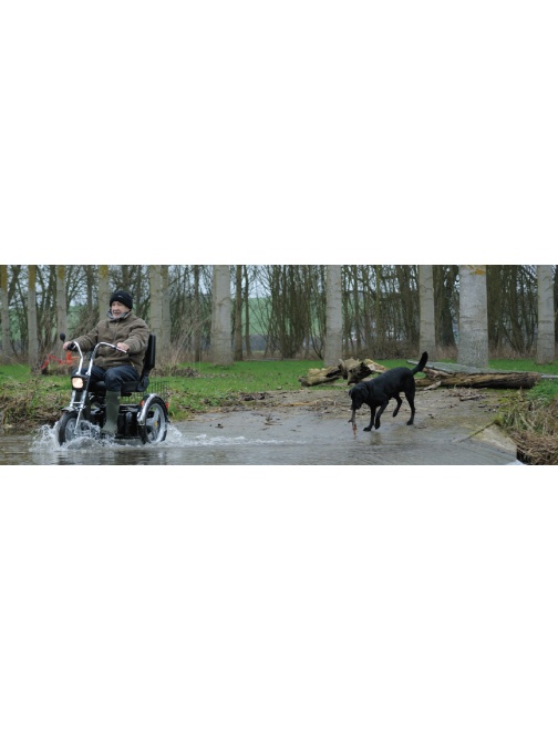 Baroudeur scooter électrique 3 roues stable...
