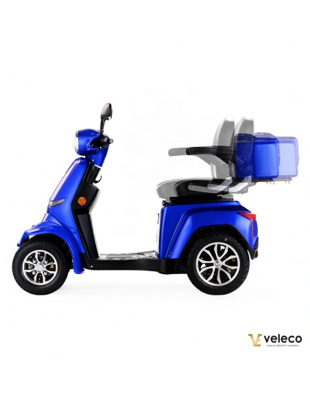 Veleco Gravis avec toit en verre scooter pour PMR senior et handicapés