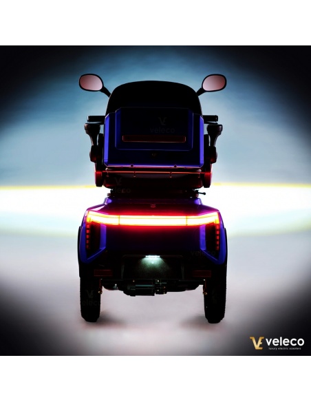Veleco Gravis avec toit en verre scooter pour PMR senior et handicapés