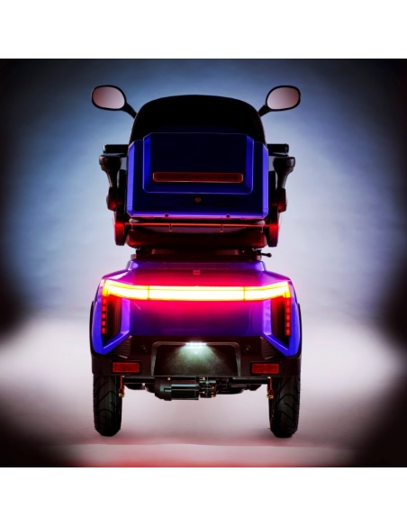 Veleco Gravis avec toit en verre scooter pour PMR senior et handicapés