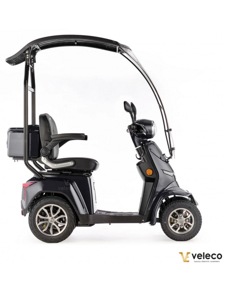 Veleco Gravis avec toit en verre scooter pour PMR senior et handicapés