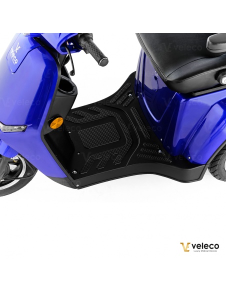 Scooter électrique à 3 roues stable 900 watts PMR et séniors Veleco Turris