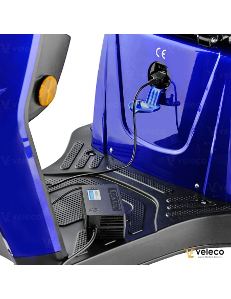 Scooter électrique à 3 roues stable 900 watts PMR et séniors Veleco Turris