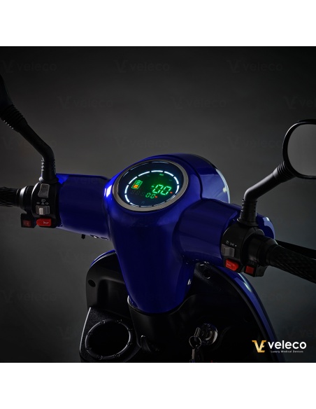 Scooter électrique à 3 roues stable 900 watts PMR et séniors Veleco Turris