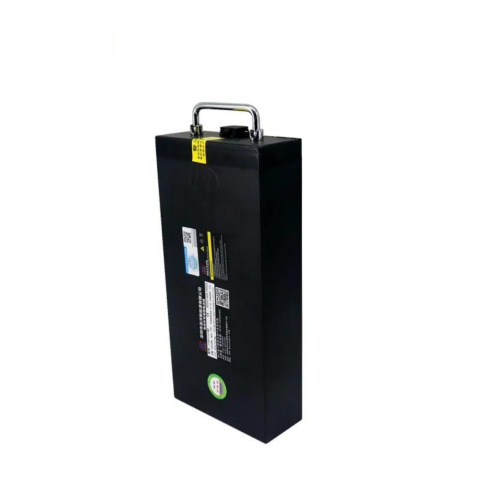 Batterie 60v20ah avec boitier et poignet en fer...