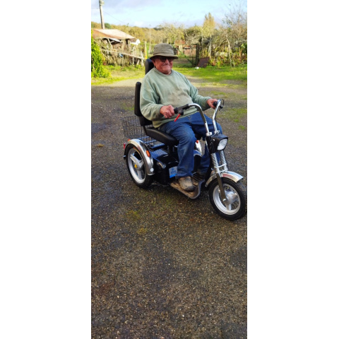 Baroudeur scooter électrique 3 roues stable avec siège... 2