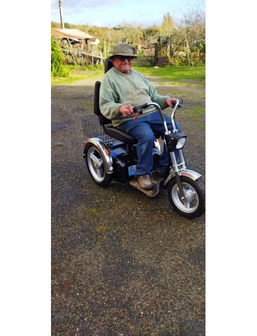 Baroudeur scooter électrique 3 roues stable...