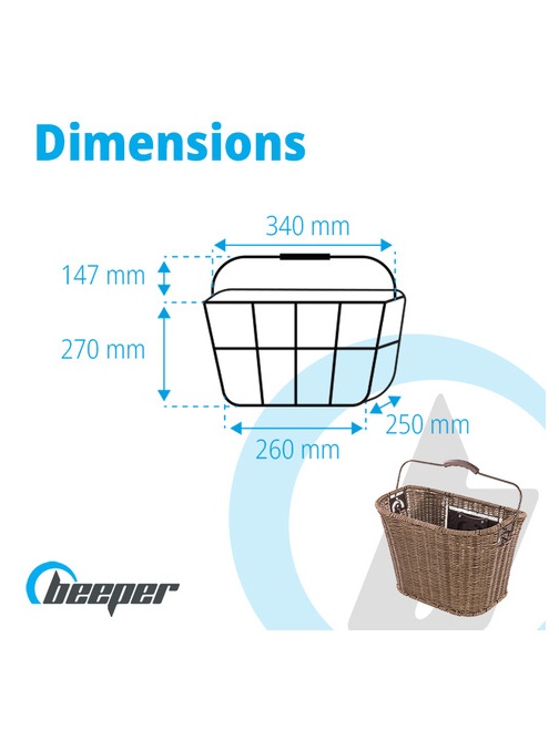 Panier pour trottinettes électriques