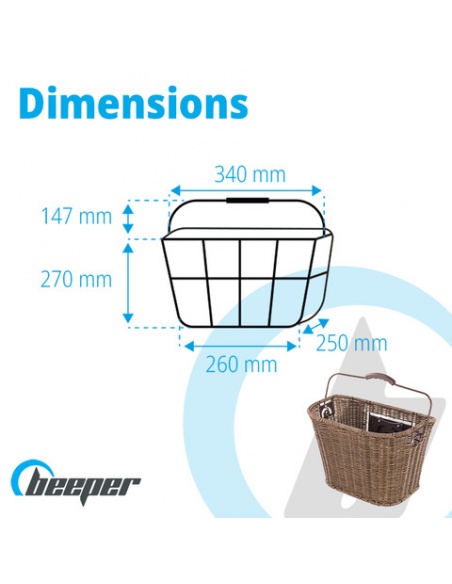 Panier pour trottinettes électriques