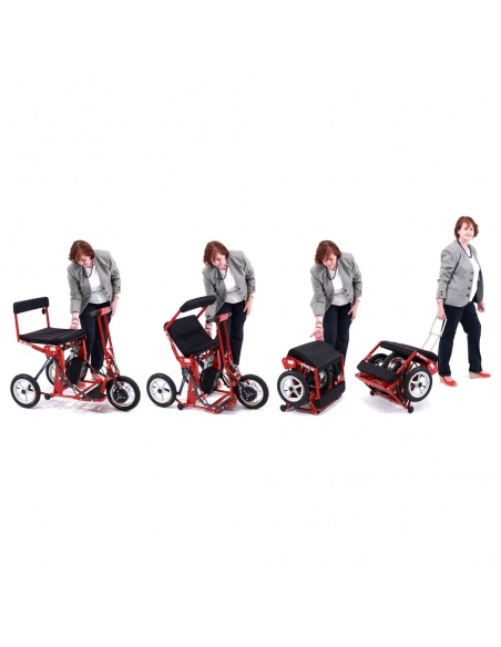 DI BLASI R30 - Trottinette 3 roues électrique pliante à batterie amovible
