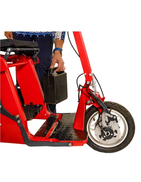 DI BLASI R30 - Trottinette 3 roues électrique pliante à batterie amovible