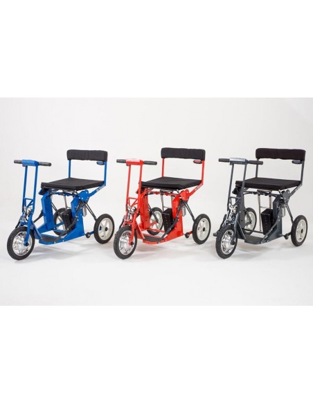 DI BLASI R30 - Trottinette 3 roues électrique pliante à batterie amovible