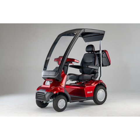 Shlomo scooter électrique 4 roues AFIKIM à énergie solaire 2