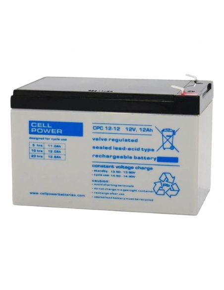 Batterie CPC – 2 × AGM 12Ah traction Colibri invacare