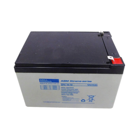 Batterie CPX – 2 × AGM 15Ah cyclique longue durée colibri... 2