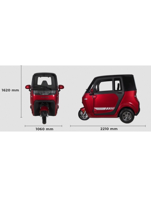 VOITURETTE 3 ROUES FLIPPER 1500 WATTS