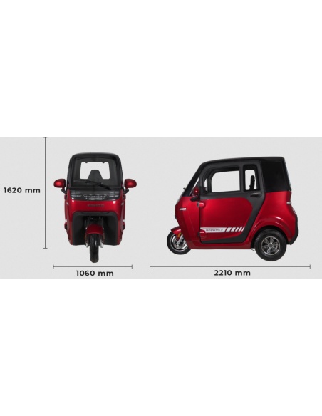 VOITURETTE 3 ROUES FLIPPER 1500 WATTS