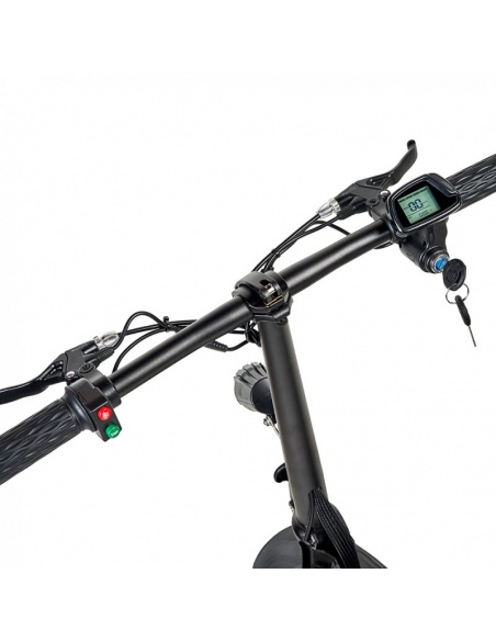 Draisienne électrique COGGIA avec panier 500 watts pliable