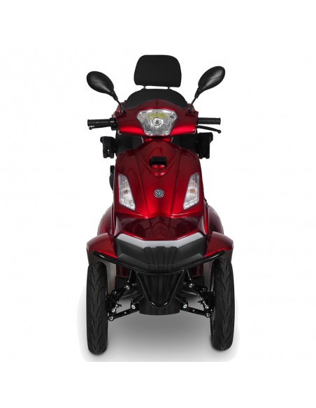 scooter électrique 4 roues CAPFRAPP pour PMR et séniors avec dossier capitaine