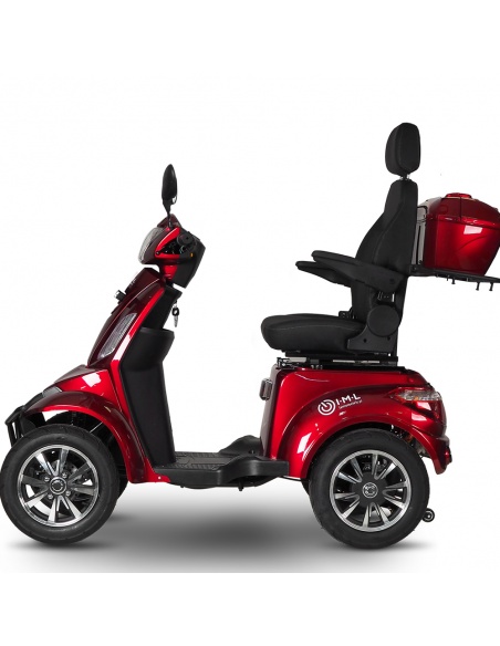 scooter électrique 4 roues CAPFRAPP pour PMR et séniors avec dossier capitaine