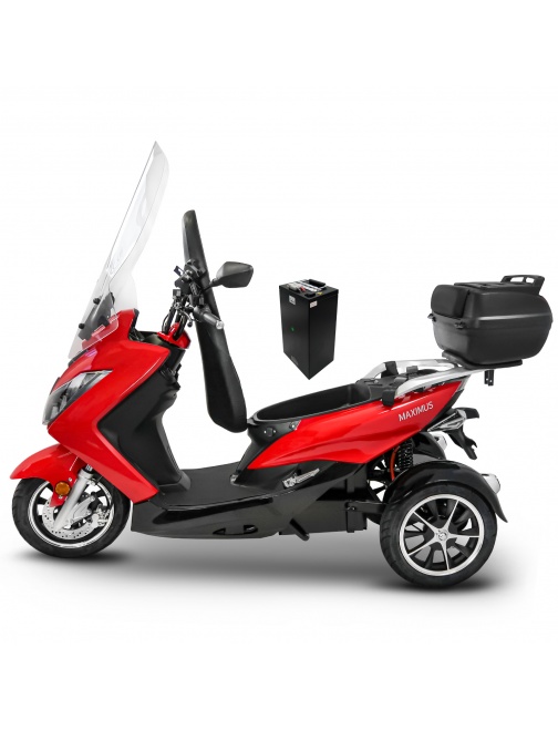 scooter 3 roues 2 places 1500 watts stables...