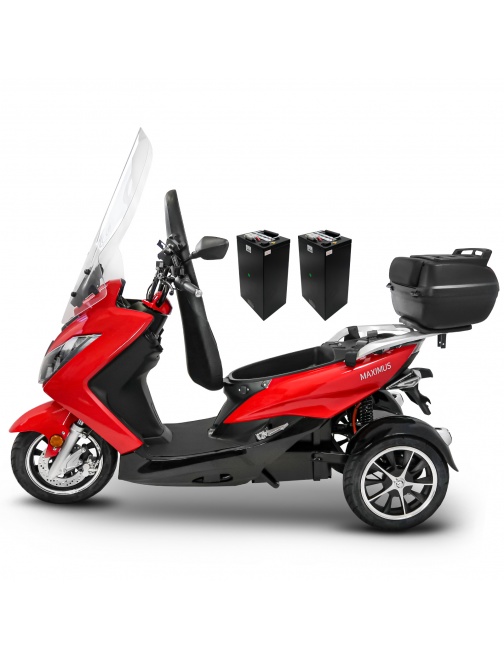 scooter 3 roues 2 places 1500 watts stables...