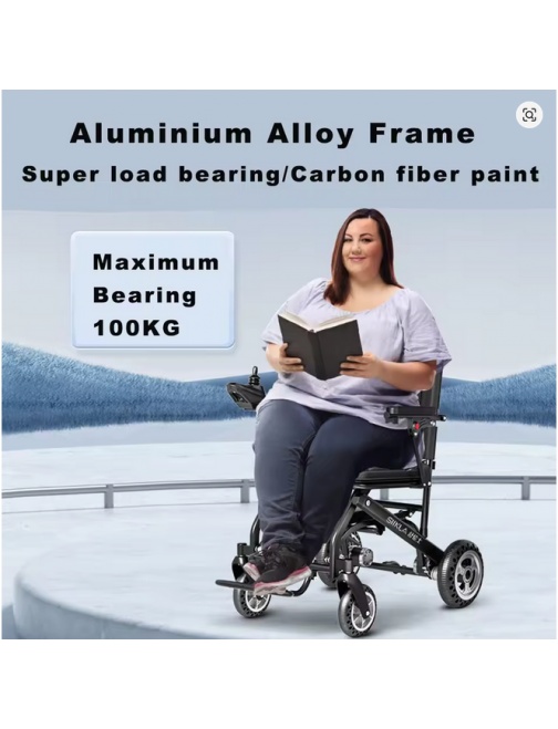 DOOM Fauteuil roulant électrique 9 kg pliable...