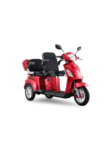 COCO - Scooter électrique 3 roues 2 places 1000...