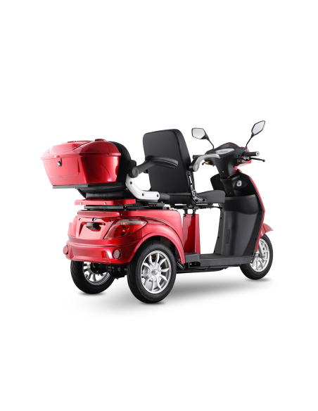 COCO - Scooter électrique 3 roues 2 places 1000 Watts pour PMR et séniors