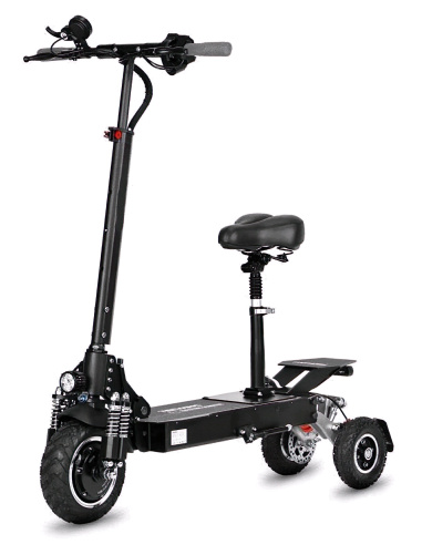 Trottinette électrique avec siège pour senior...