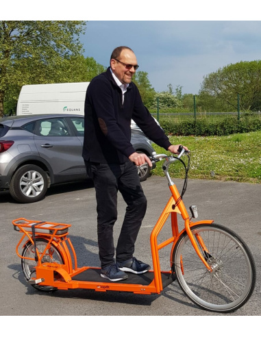 Walking bike Vélo électrique à tapis de marche...
