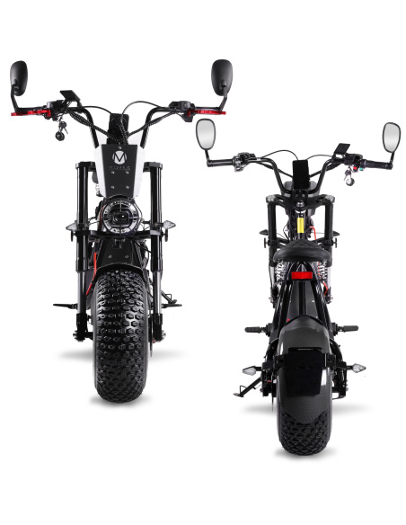 Scooter électrique 2 roues E-CRUISER 50cc tout-terrain