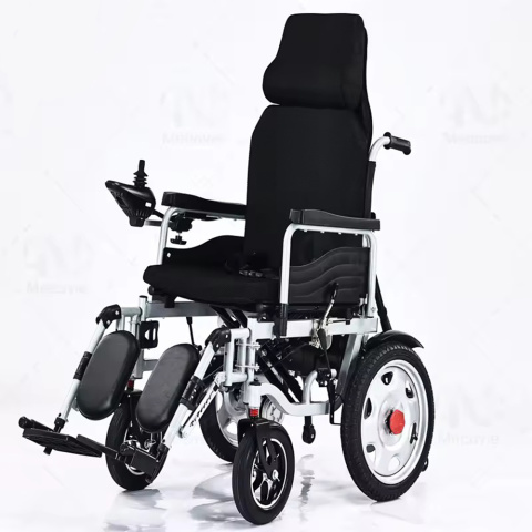 Fauteuil roulant électrique 4 roues MAVY à dossier haut...