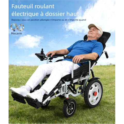 Fauteuil roulant électrique 4 roues MAVY à dossier haut... 2
