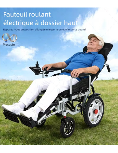 MAVY Fauteuil roulant électrique 4 roues 500...
