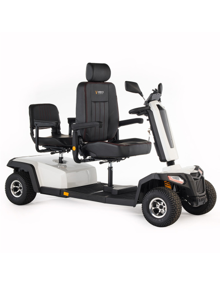 Scooter électrique 2 places sièges pivotants 4 roues TUNY
