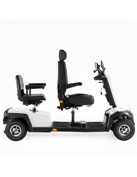 Scooter électrique 2 places sièges pivotants 4 roues TUNY