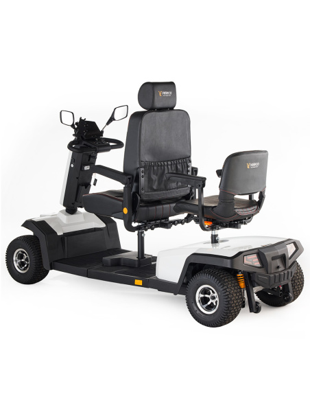 Scooter électrique 2 places sièges pivotants 4 roues TUNY