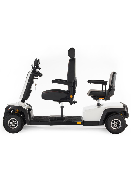 Scooter électrique 2 places sièges pivotants 4 roues TUNY
