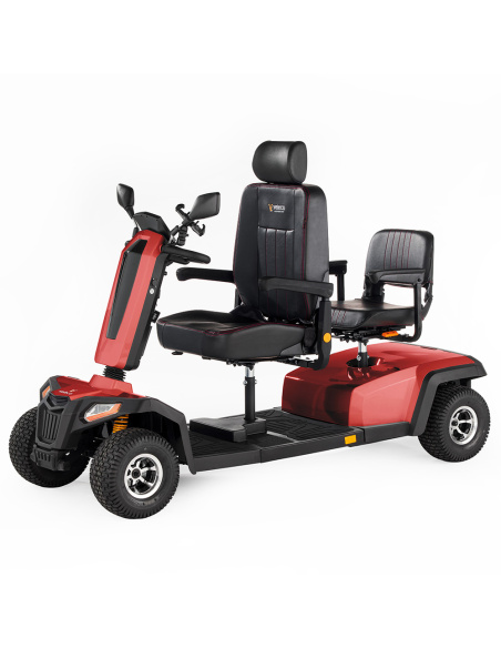 Scooter électrique 2 places sièges pivotants 4 roues TUNY