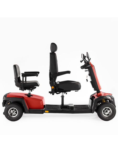 Scooter électrique 2 places sièges pivotants 4 roues TUNY